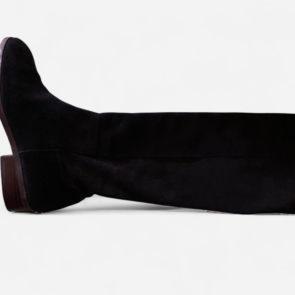 Black Suede Boots by Lucky Brand